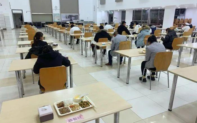 晉江食堂承包單位機關內部食堂就餐現場圖片